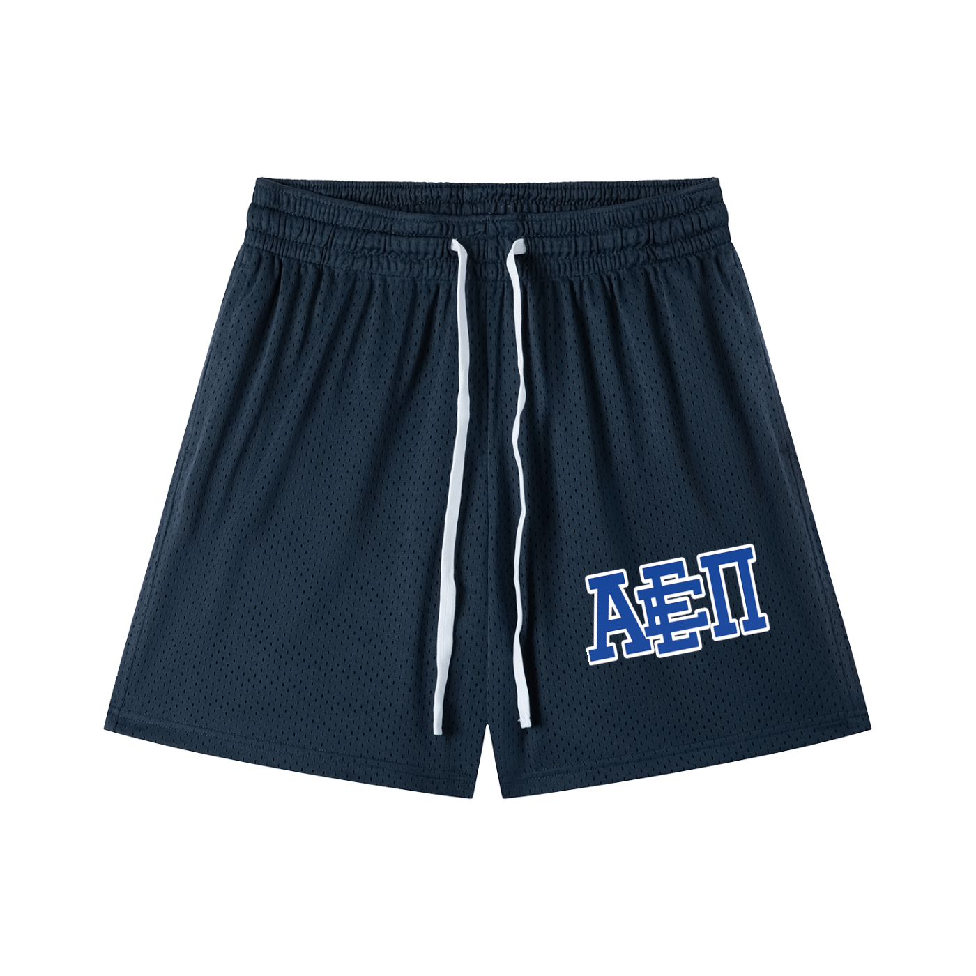 ROYAL BLUE LOGO MESH SHORTS