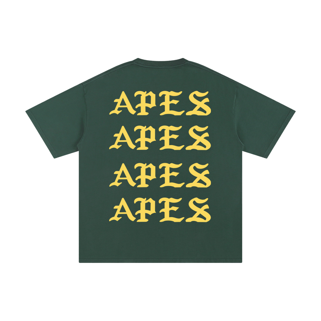 FOREST GREEN APES T-SHIRT