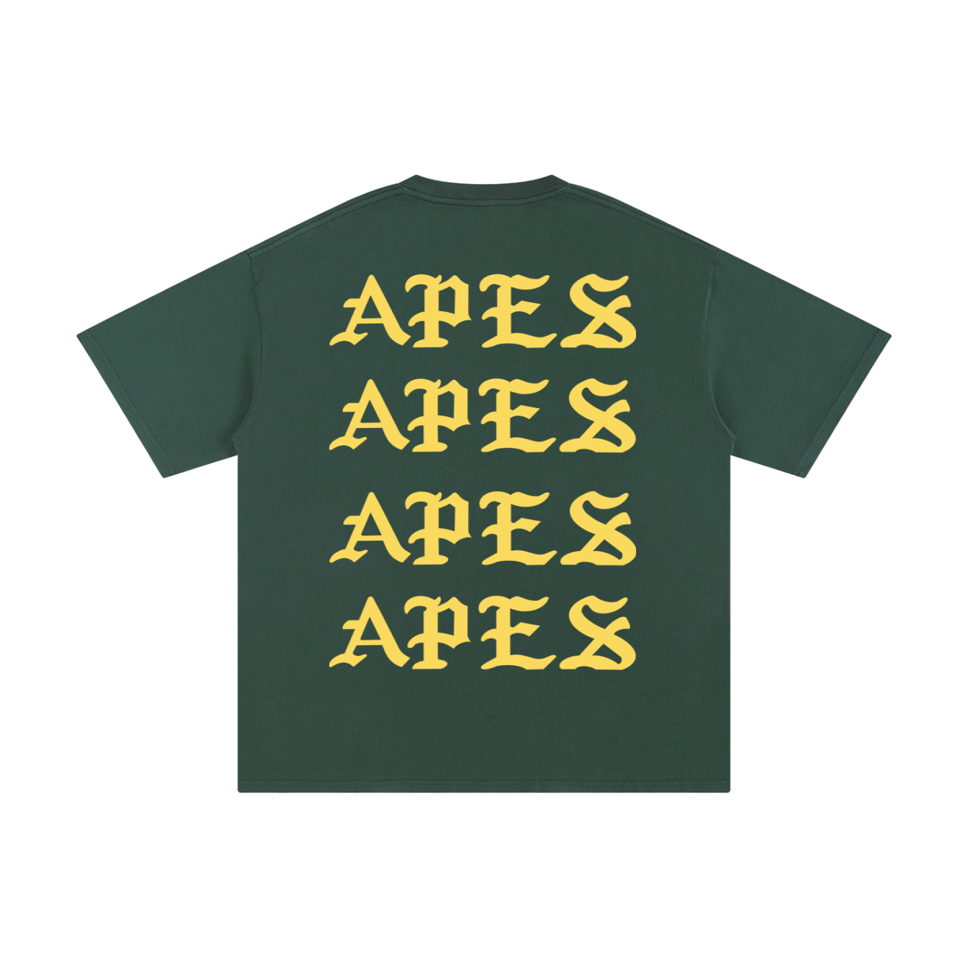 FOREST GREEN APES T-SHIRT