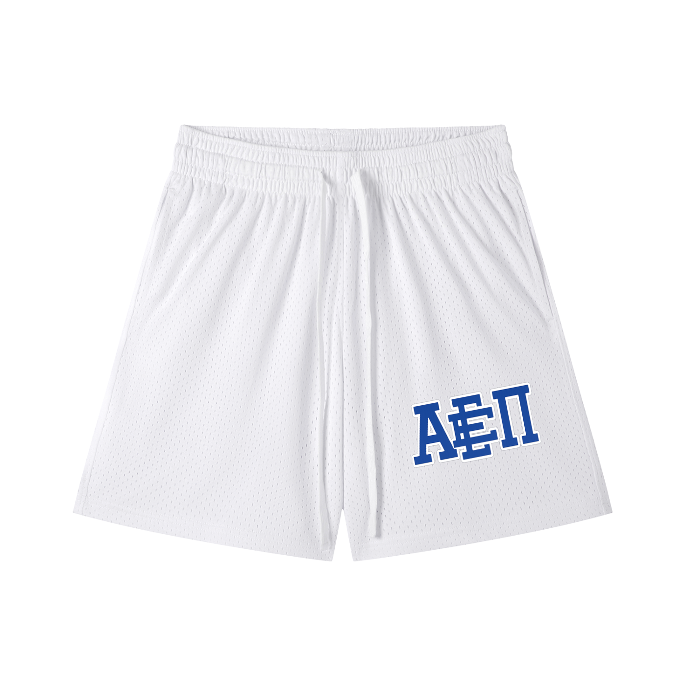 ROYAL BLUE LOGO MESH SHORTS