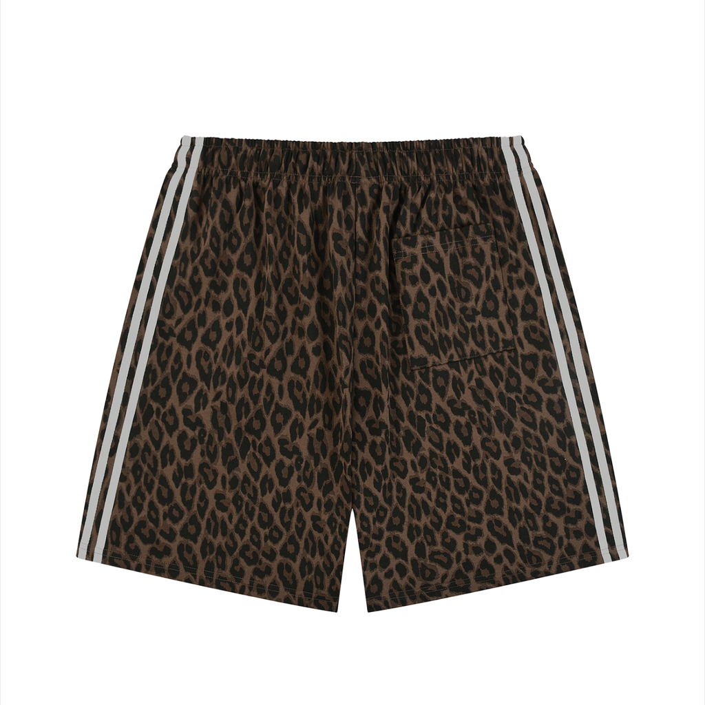 COTTON LEOPARD SHORTS