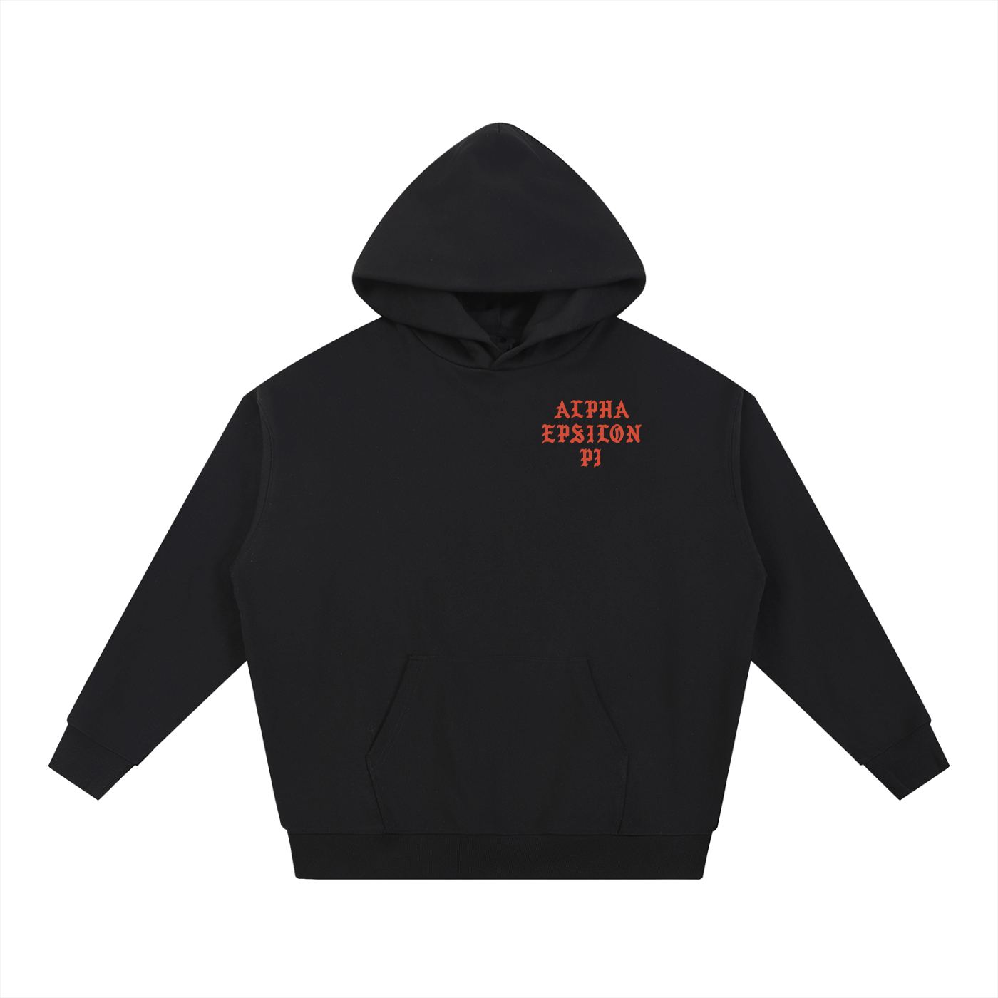 WINE RED APES HOODIE
