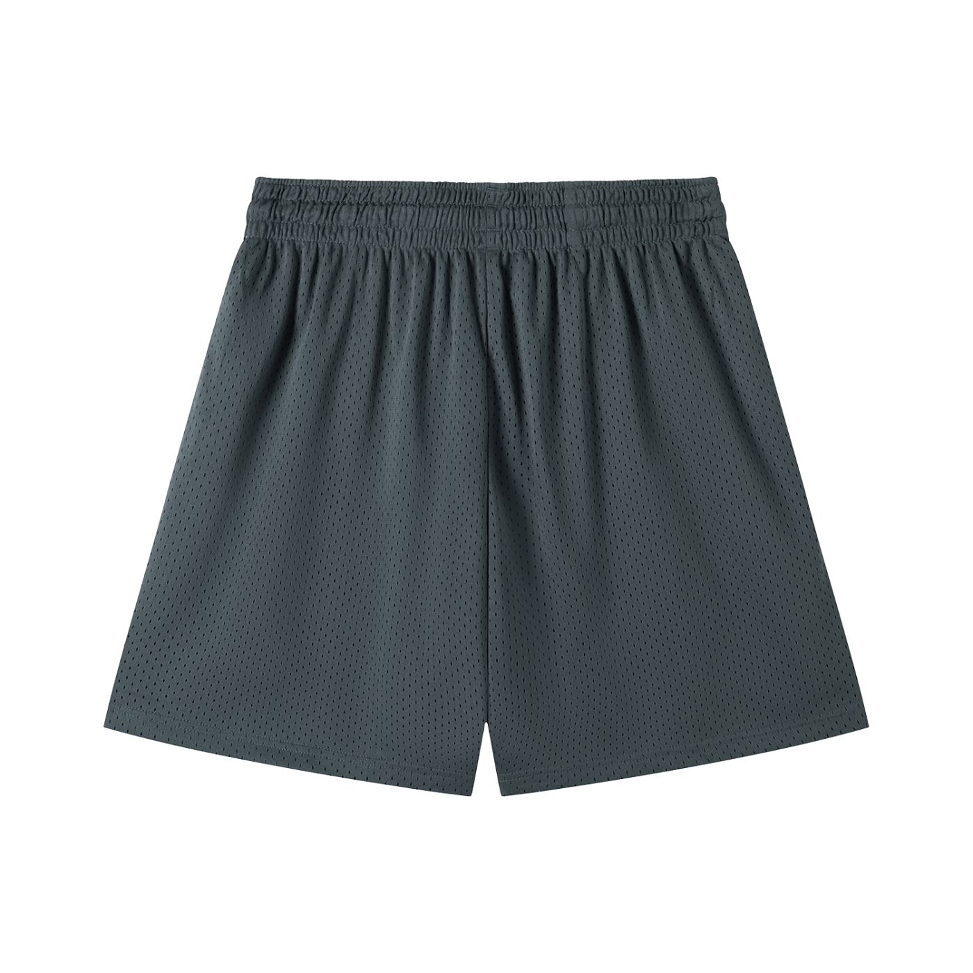 BLACK LOGO MESH SHORTS