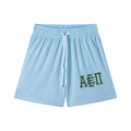GREEN WAVE MESH SHORTS
