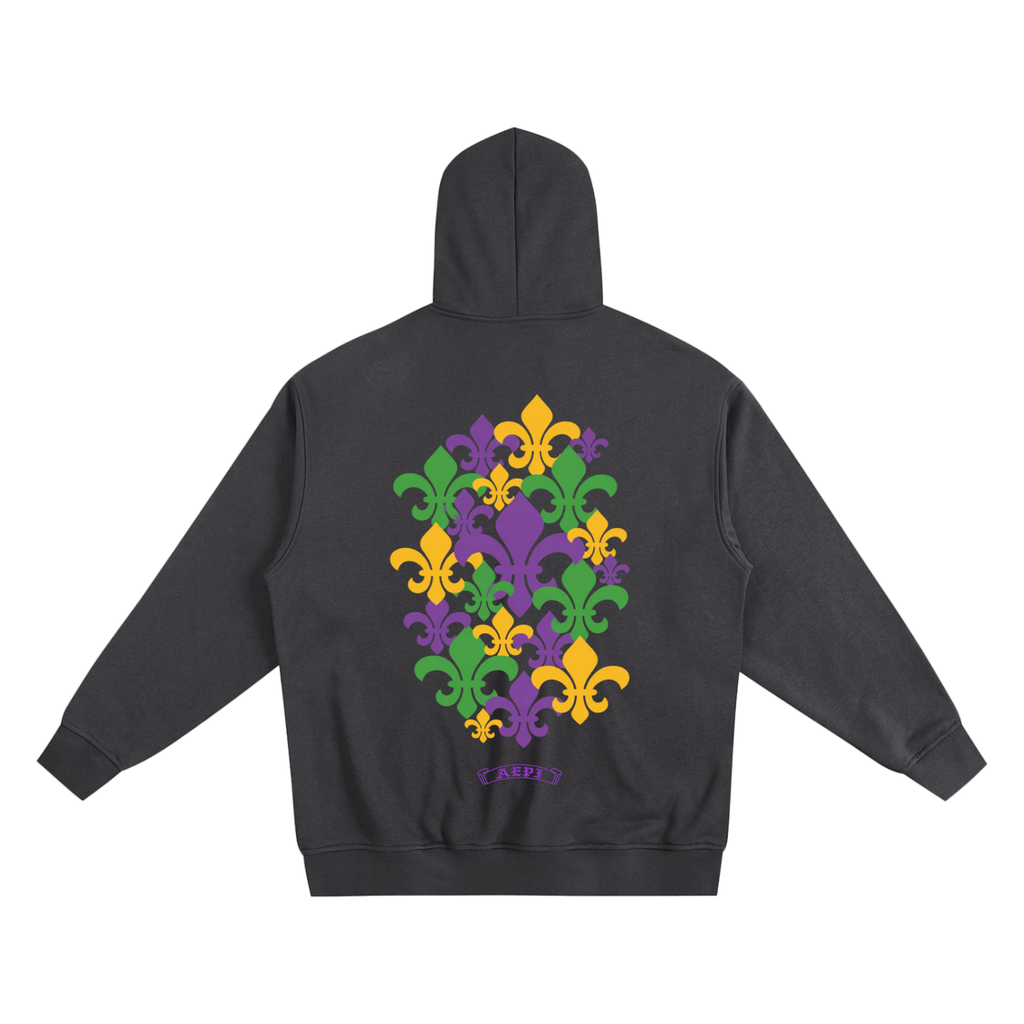 NOLA FLEUR DE LIS ZIP-UP