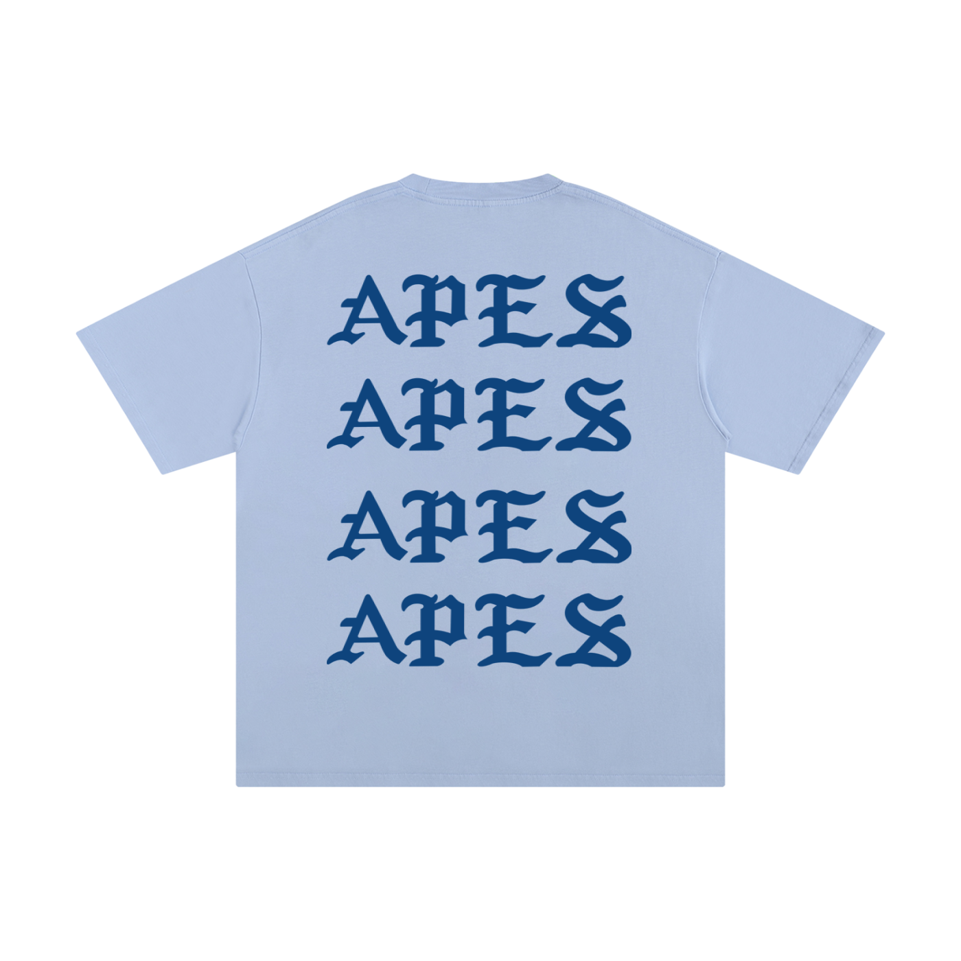 SKY BLUE APES T-SHIRT