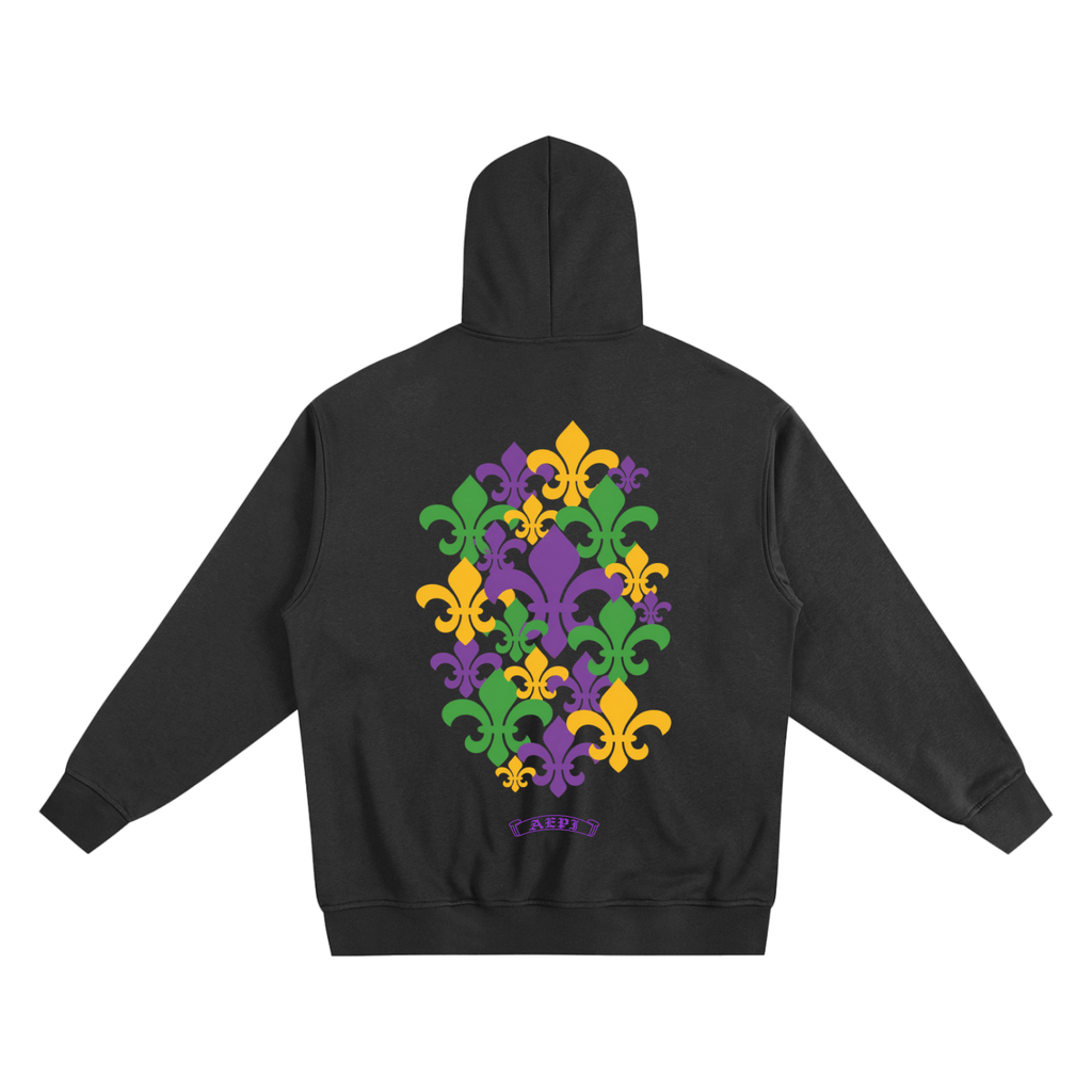 NOLA FLEUR DE LIS ZIP-UP