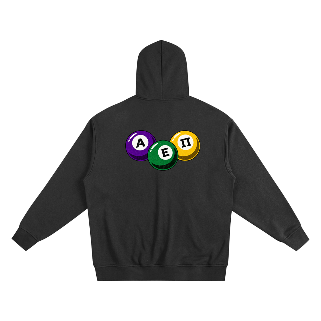 POOL BALL ZIP-UP HOODIE