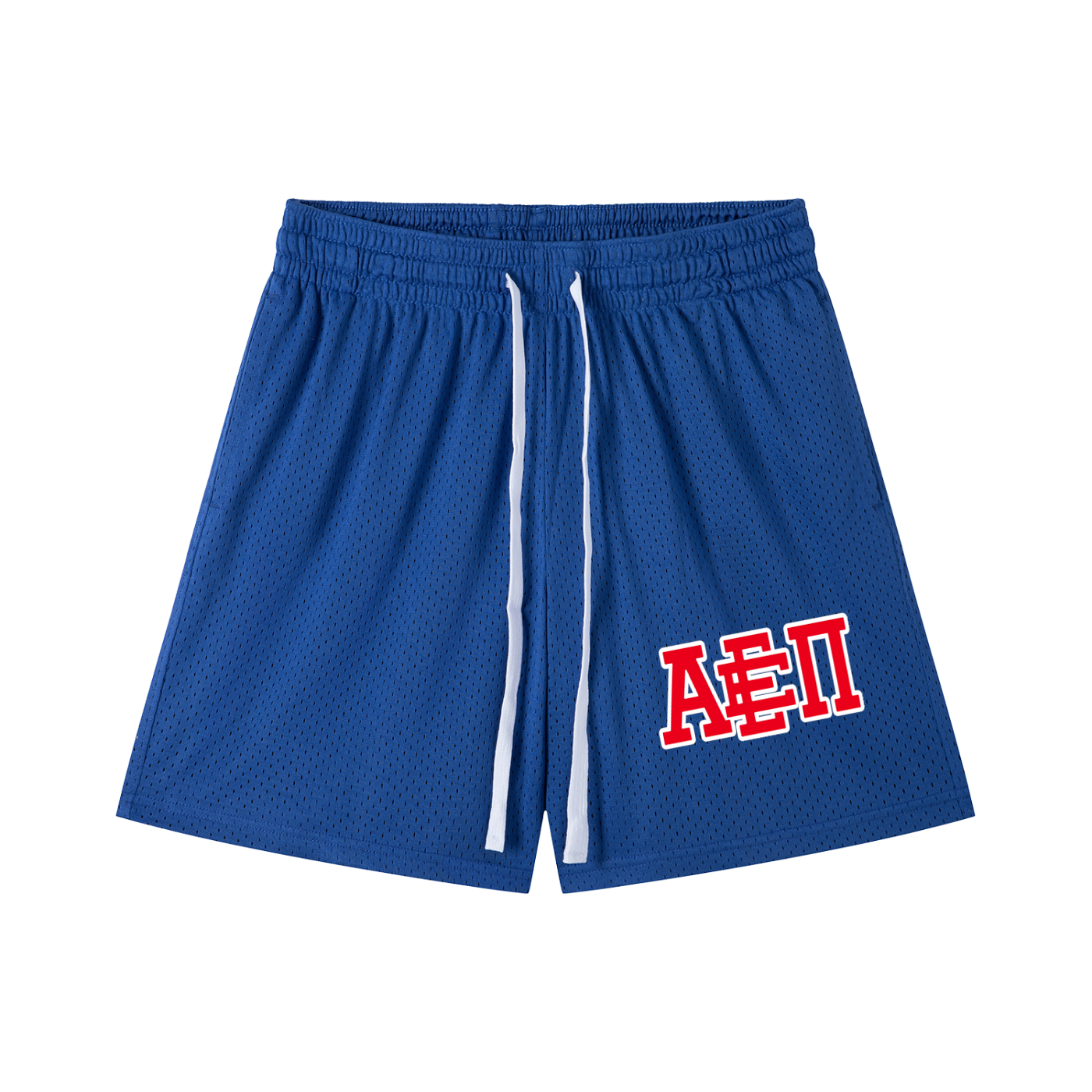 RED LOGO MESH SHORTS