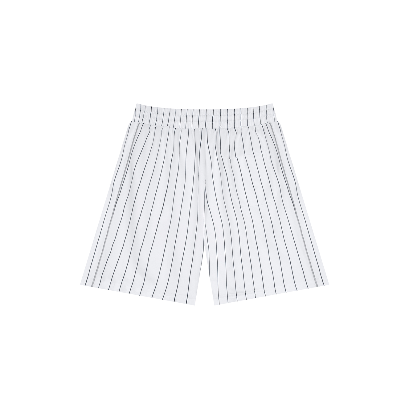 PINSTRIPE ATHLETIC SHORTS