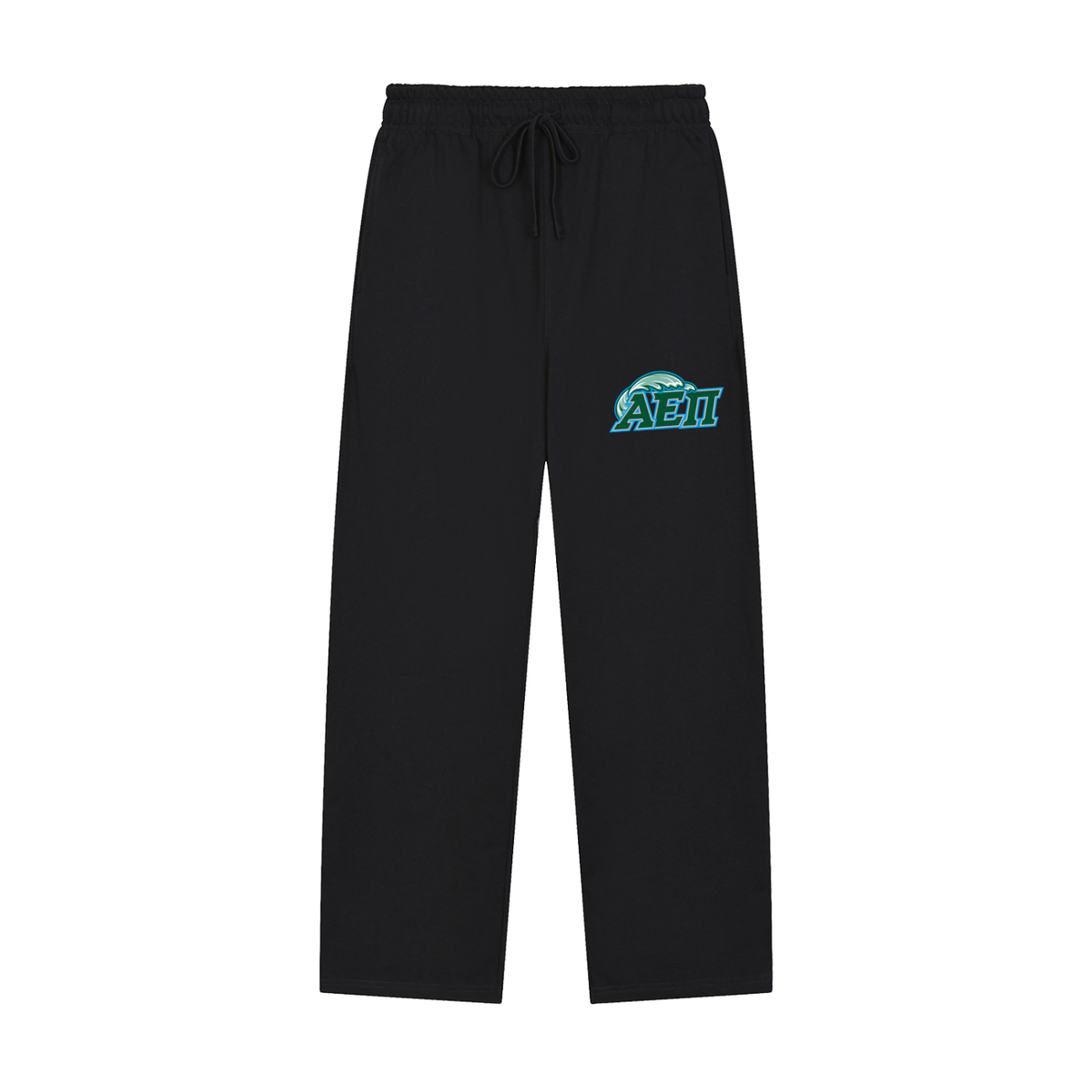 GREEN WAVE SWEATPANTS