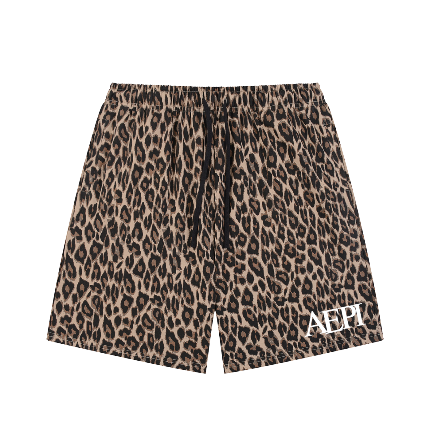 COTTON LEOPARD SHORTS