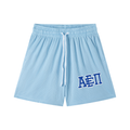 ROYAL BLUE LOGO MESH SHORTS