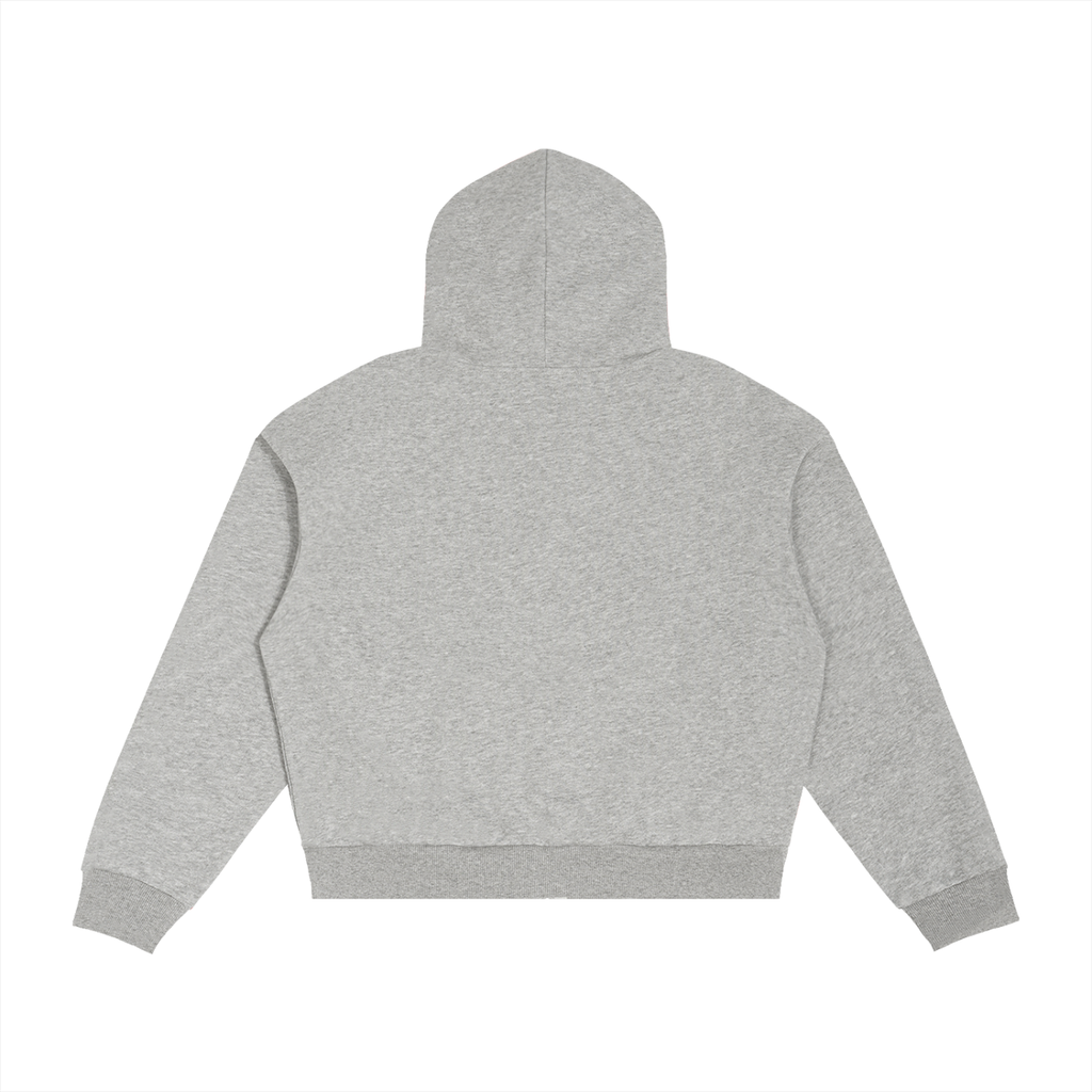 LION RAMPANT PLAID BOXY ZIP UP