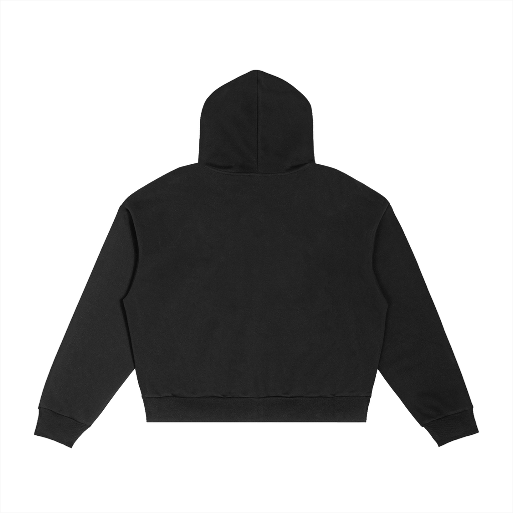 LION RAMPANT PLAID BOXY ZIP UP