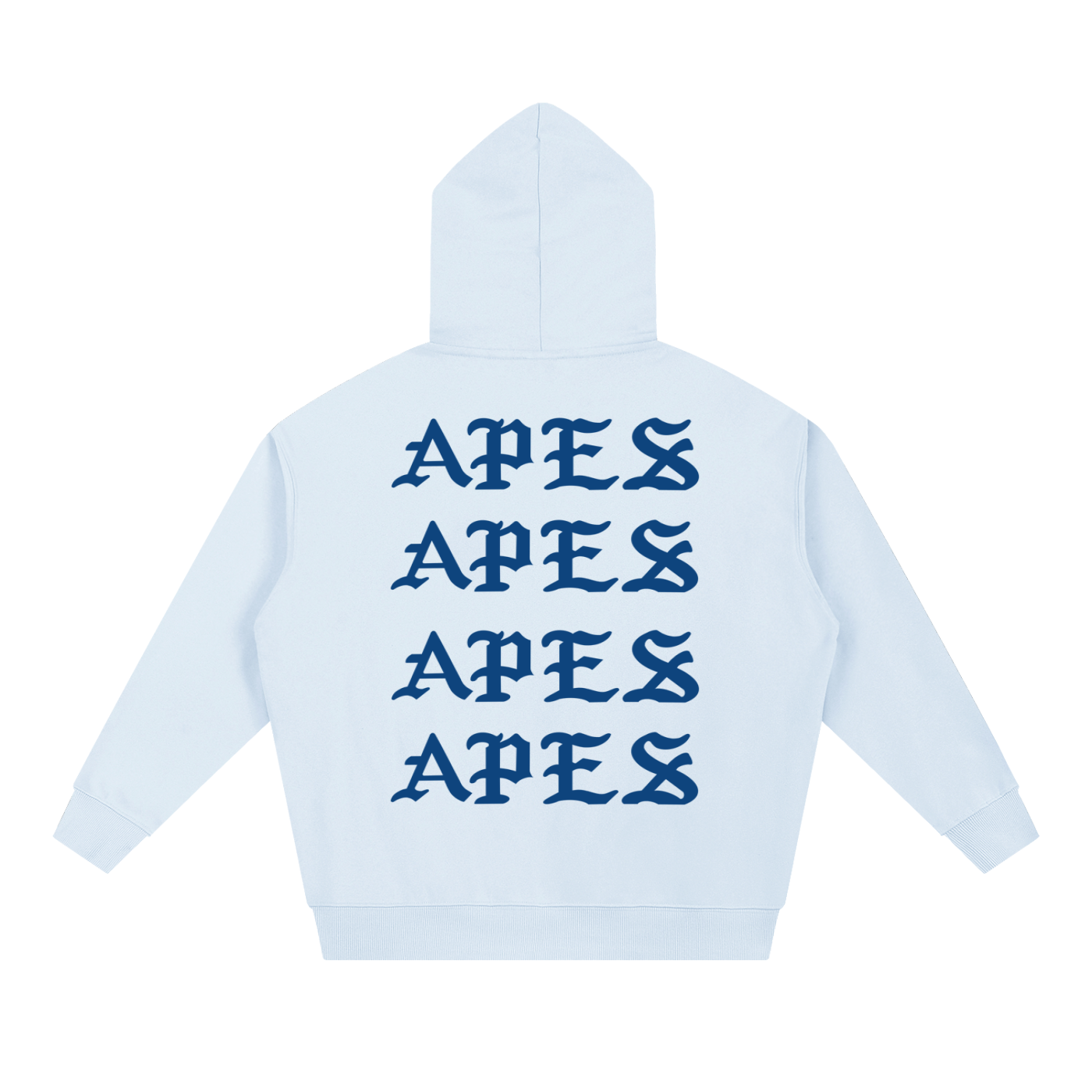 SKY BLUE APES HOODIE