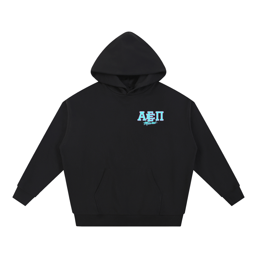 MIAMI VICE BLUE HOODIE